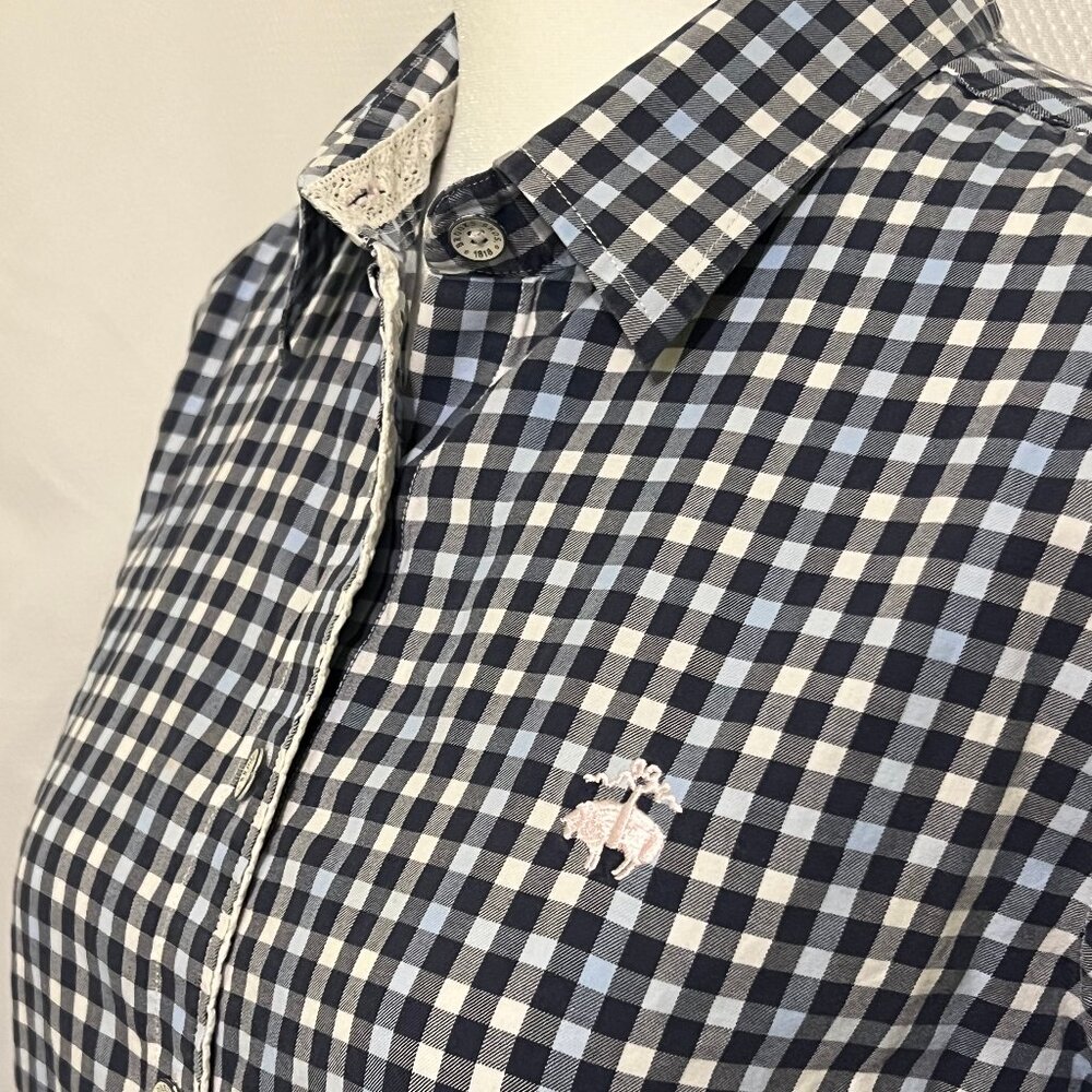 Brooks Brothers Women's Gingham Button Down Shirt - Picture 2 of 16